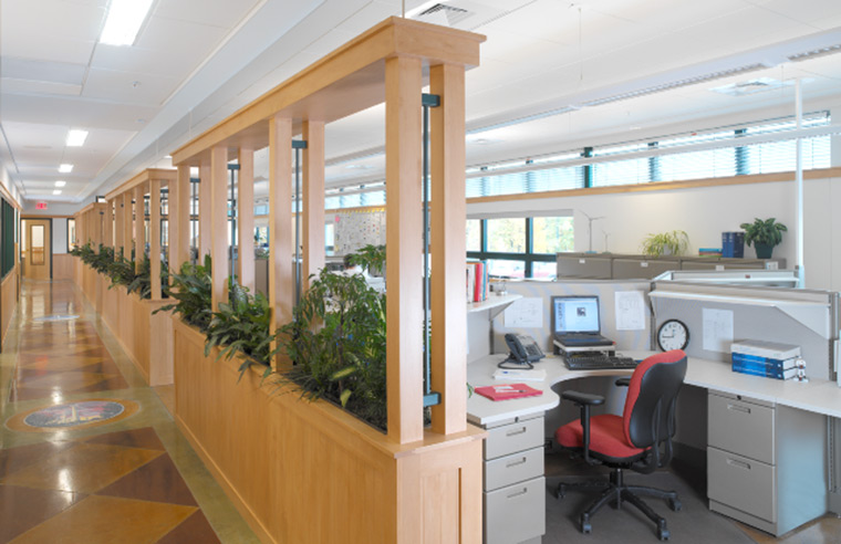 Wind NRG Partners Campus interior