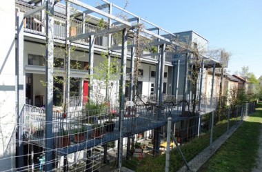 Wohnfabrik Solinsieme in St Gallen, Switzerland, based on a shared equity model where people got together and created their own retirement accommodation.