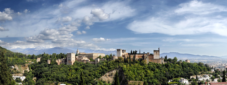 The Alhambra Palace: earthy, but classy.  Mihael Grmek