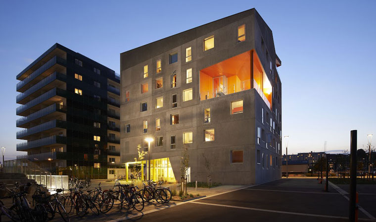 Terroir's Vulkanen Aarhus Student Housing. Image: Martin Schubert