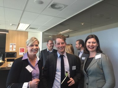 Claire Tucker, NSW Office of Environment & Heritage; Ian Lieblich, Investa; Katie Dean, Green Building Council of Australia