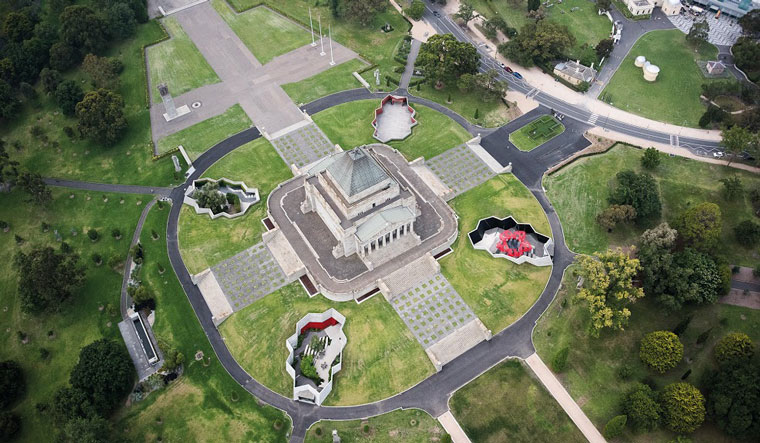 The Shrine of Remembrance – Galleries of Remembrance. Image: John Gollings