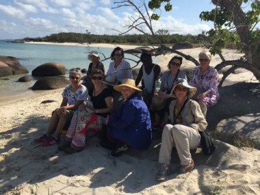 A women's group tour in 2015