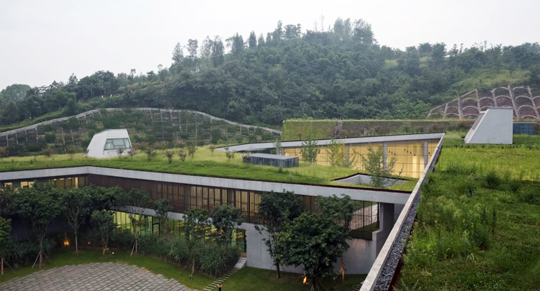 Chongqing Taoyuanju Community Center by Vector Architects