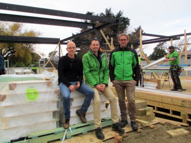 (L-R): Chris Barnett, Andrei Martin and Logan Berg