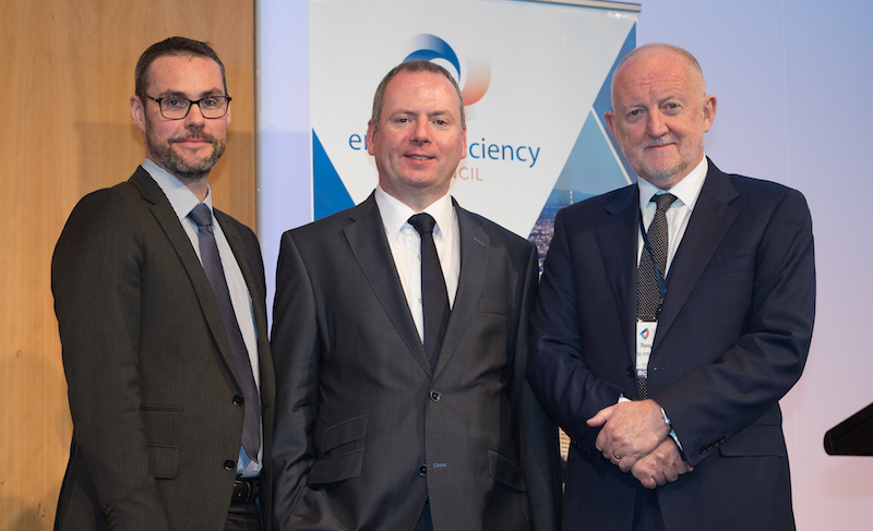 Left to Right: Luke Menzel, Dr Brian Motherway, Tony Arnel