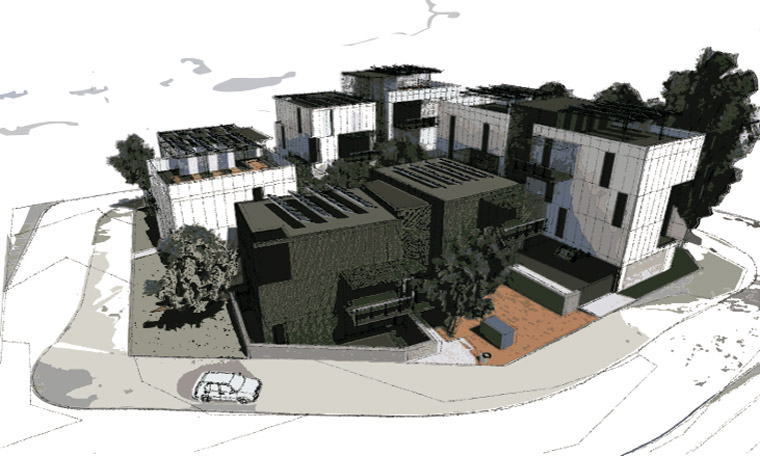 Artist's impression of what the WGV baugruppen development could look like.