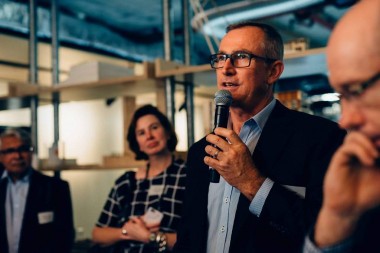 Nigel Edgar, Frasers Property takes the mic