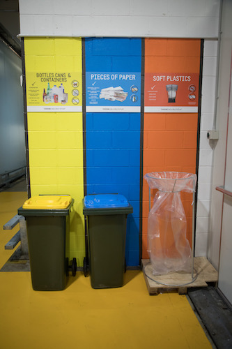 Vicinity recycling system war on waste