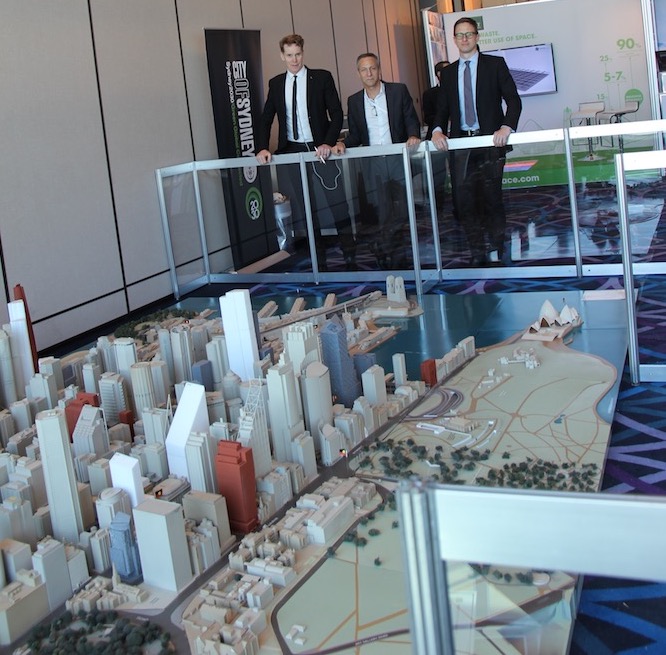 model of Sydney city