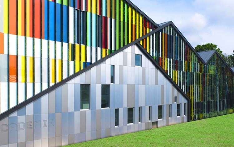 colourful, cladding, aluminium