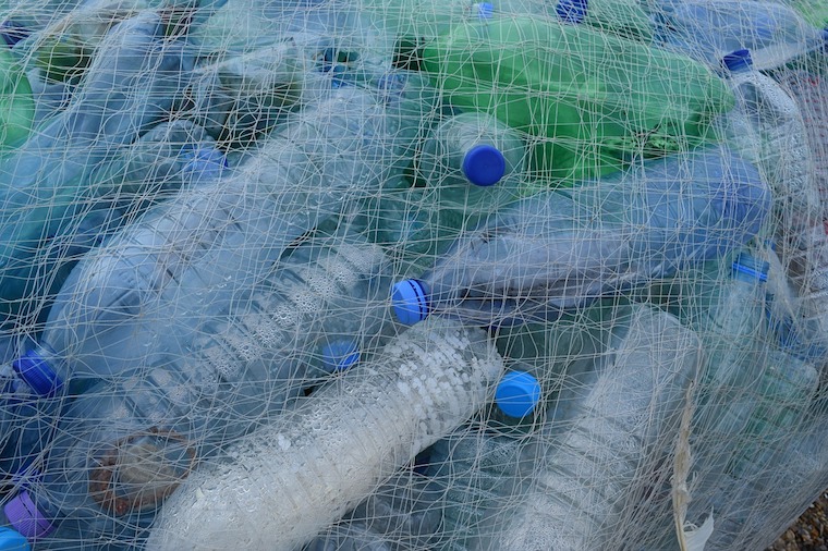 plastic bottles ocean
