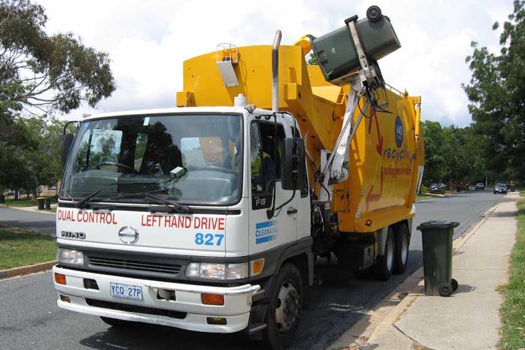 recycling australia truck