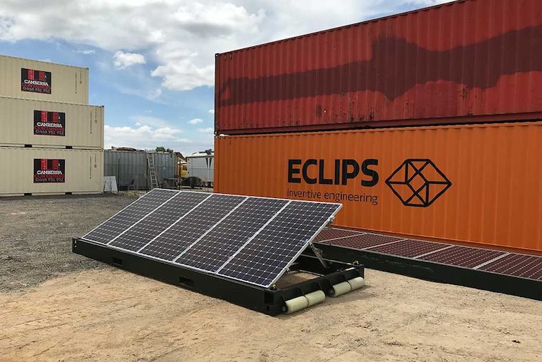 Pop-up solar PV set to replace diesel generators
