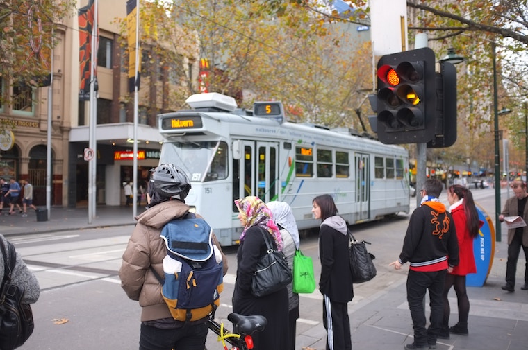 melbourne city tram
