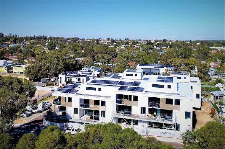 blockchain energy on Evermore apartments