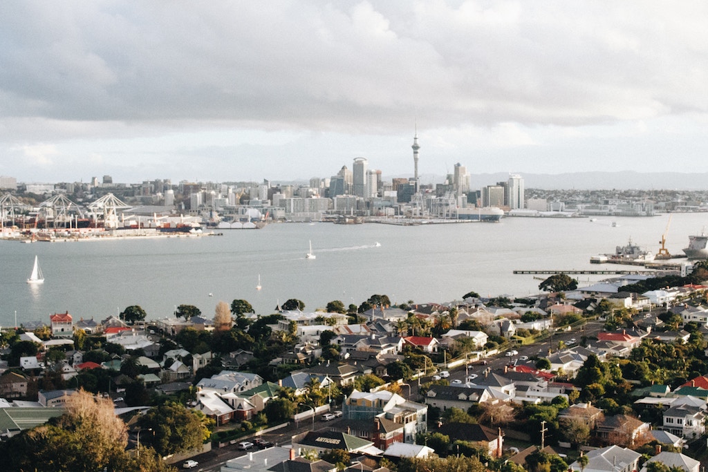 New Zealand cityscape