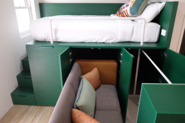 uko co-living bedroom