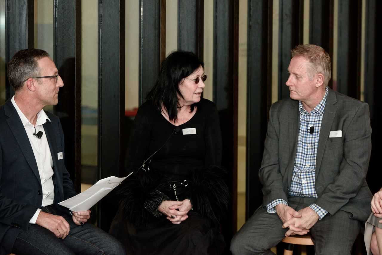 Philip Vivian, Gene Sherman and David Rolls artists