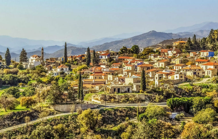 Cyprus hillside nature