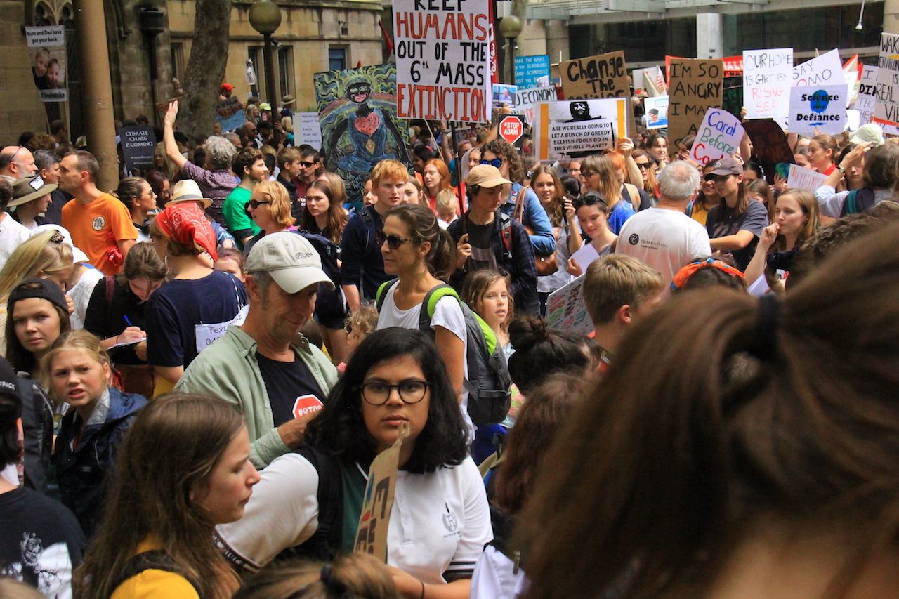 What our leaders said about the school climate change strike