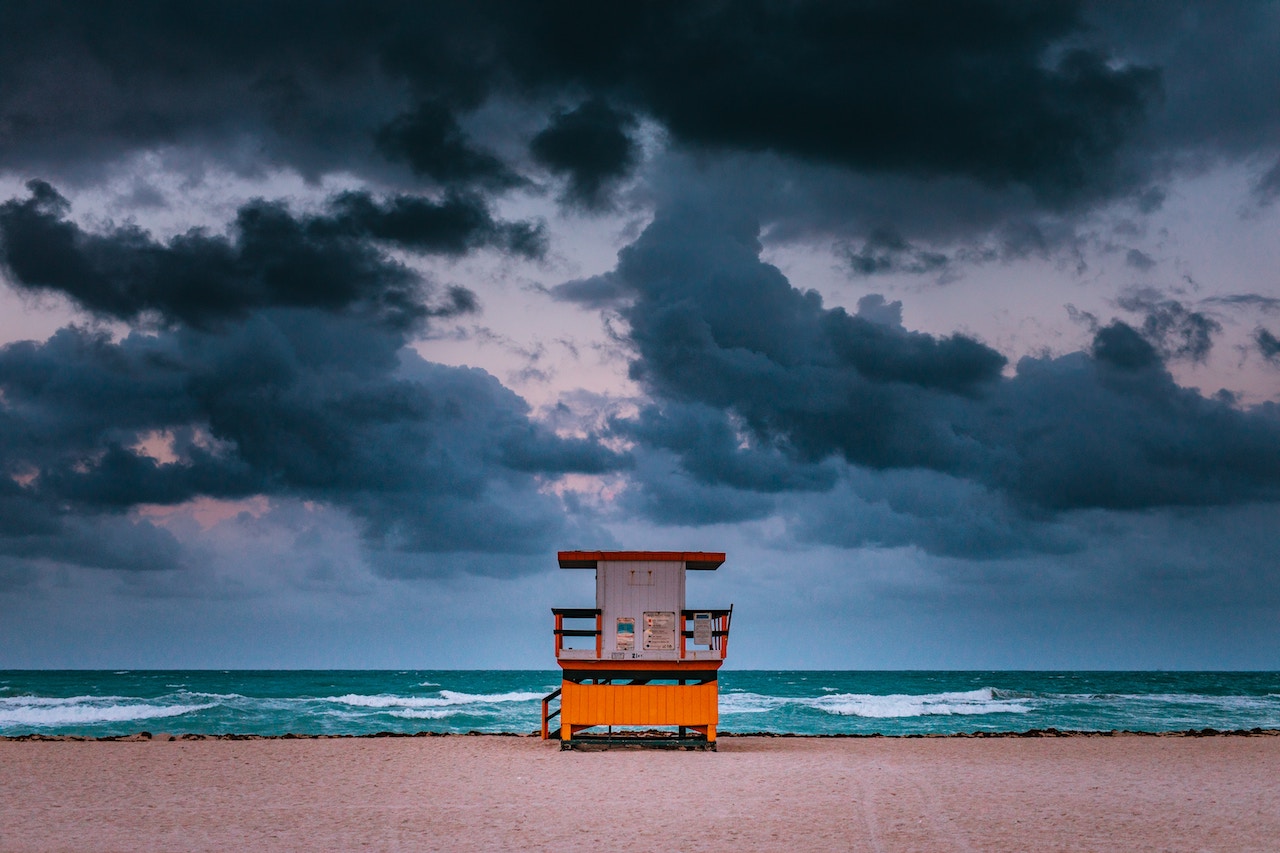 Miami Beach storm