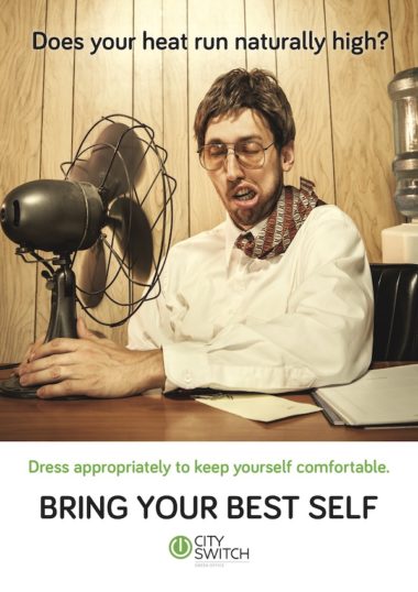 A Cityswitch program poster