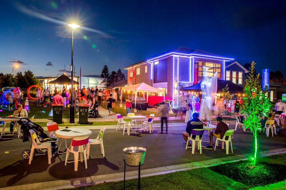 stocklands northlakes neon night