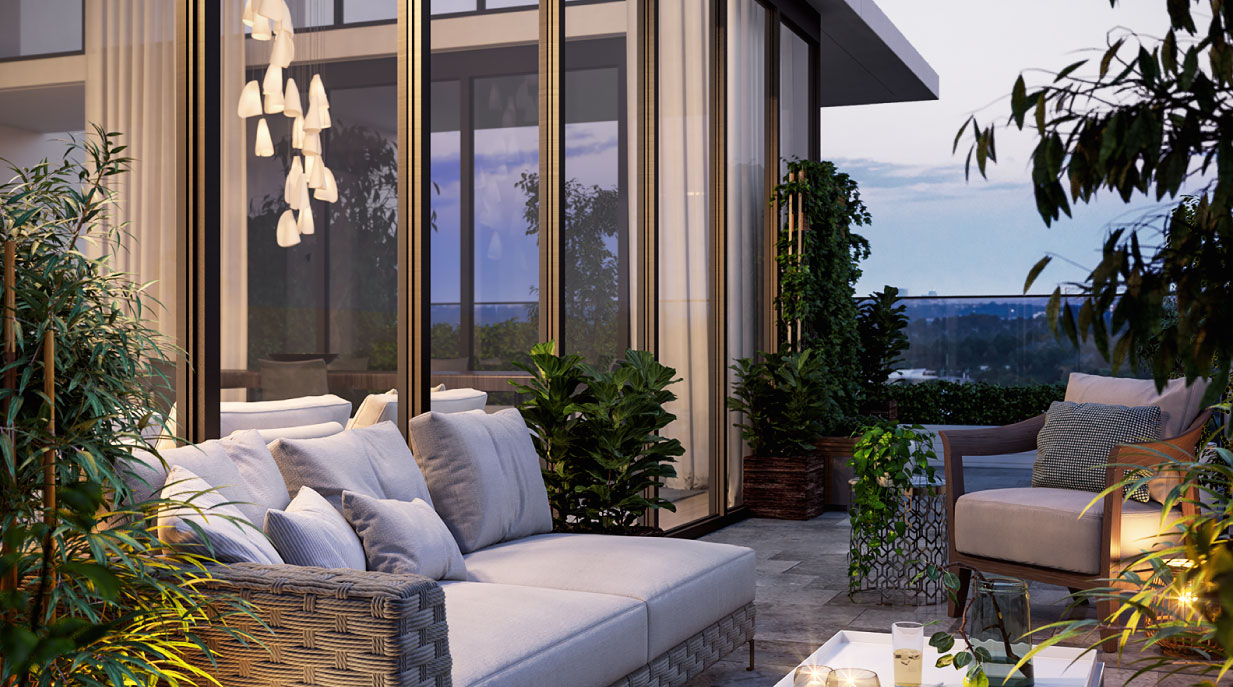 apartment outdoor patio