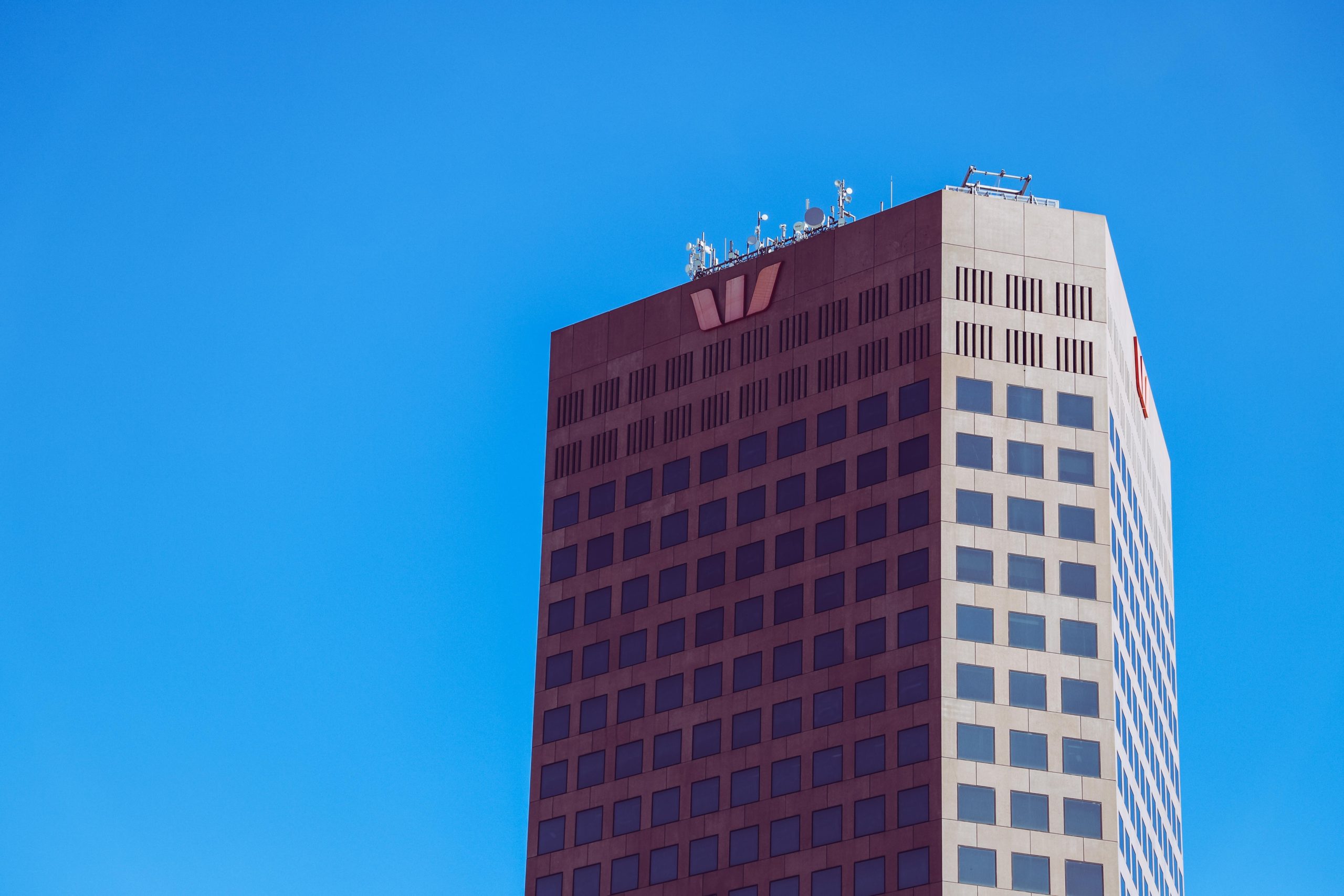 westpac building blue sky