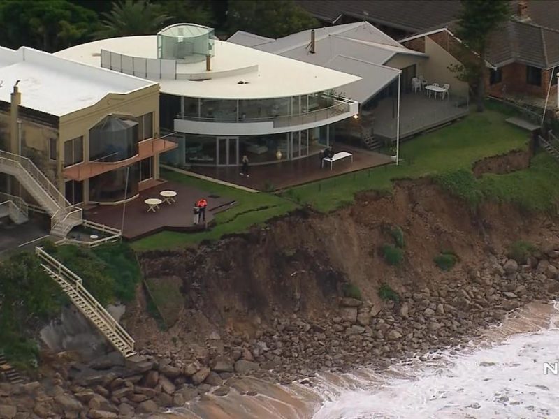 coastal erosion wamberal