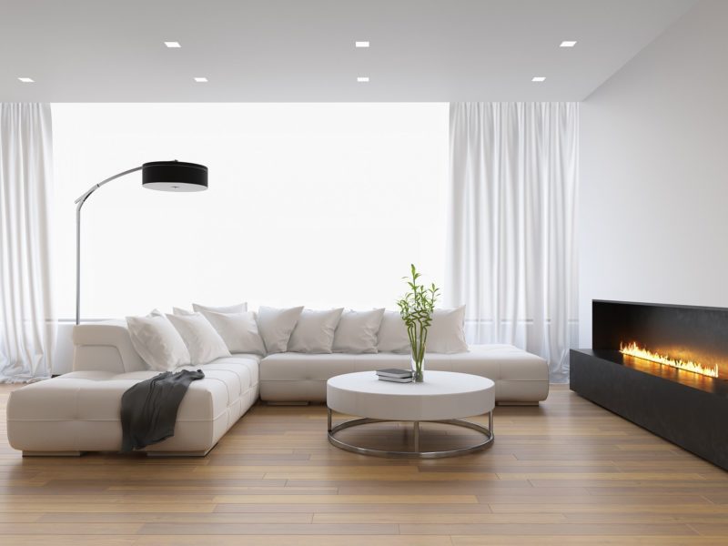 gas heater living room