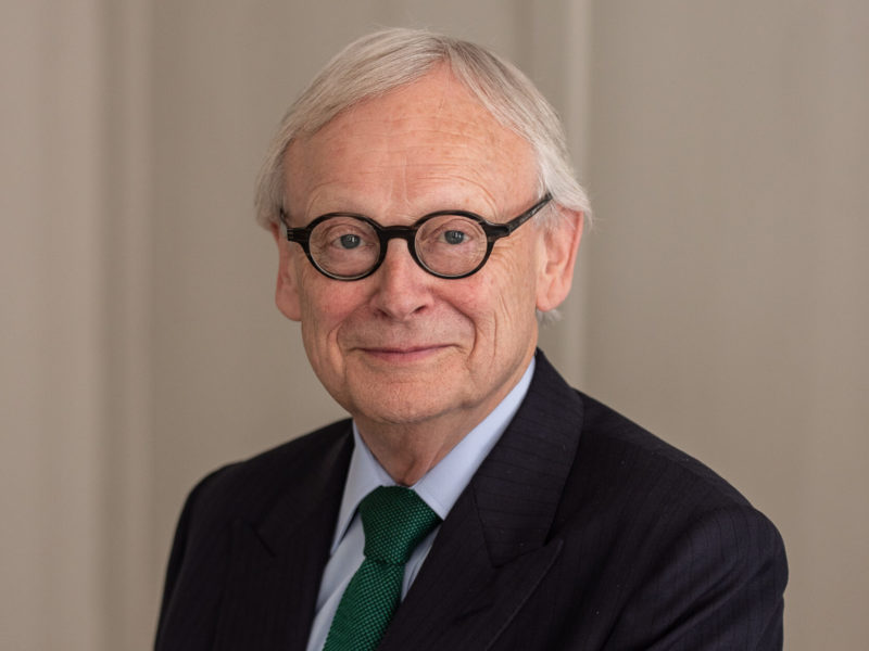 Lord Deben. Photo: Clive Barda