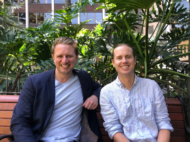 Greener founders Tom Ferrier and Neil McVeigh