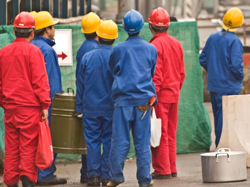 migrant construction workers
