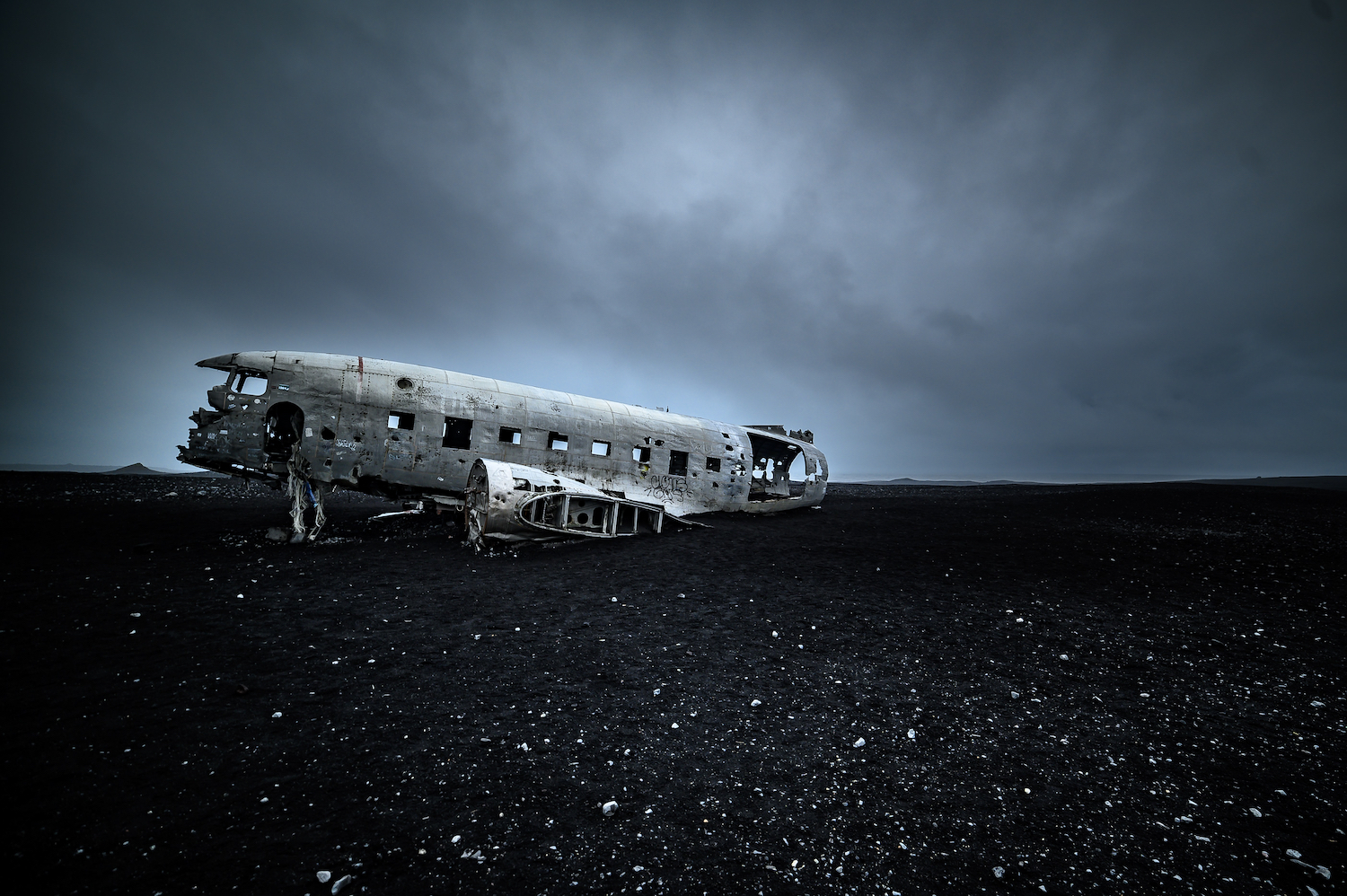 abandoned plane