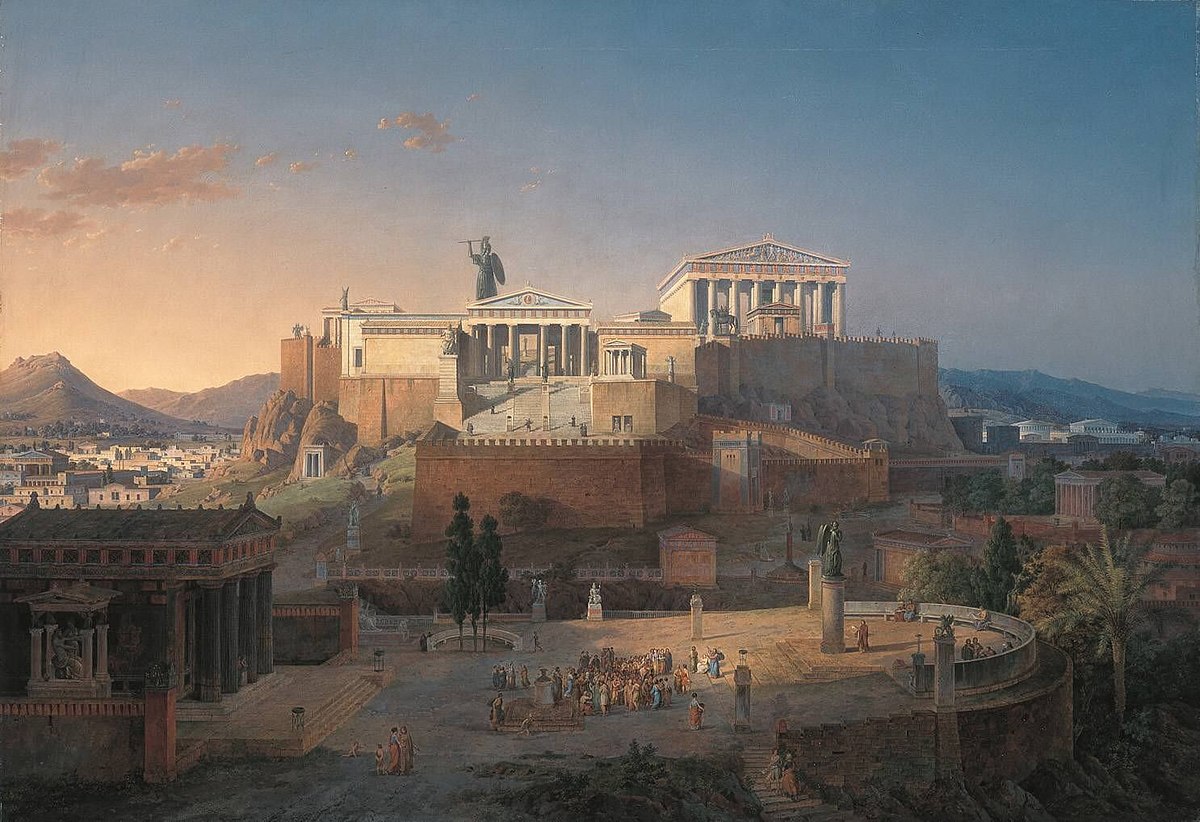 greece city illustration