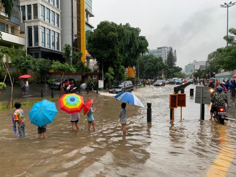 Jakarta Indonesia flood