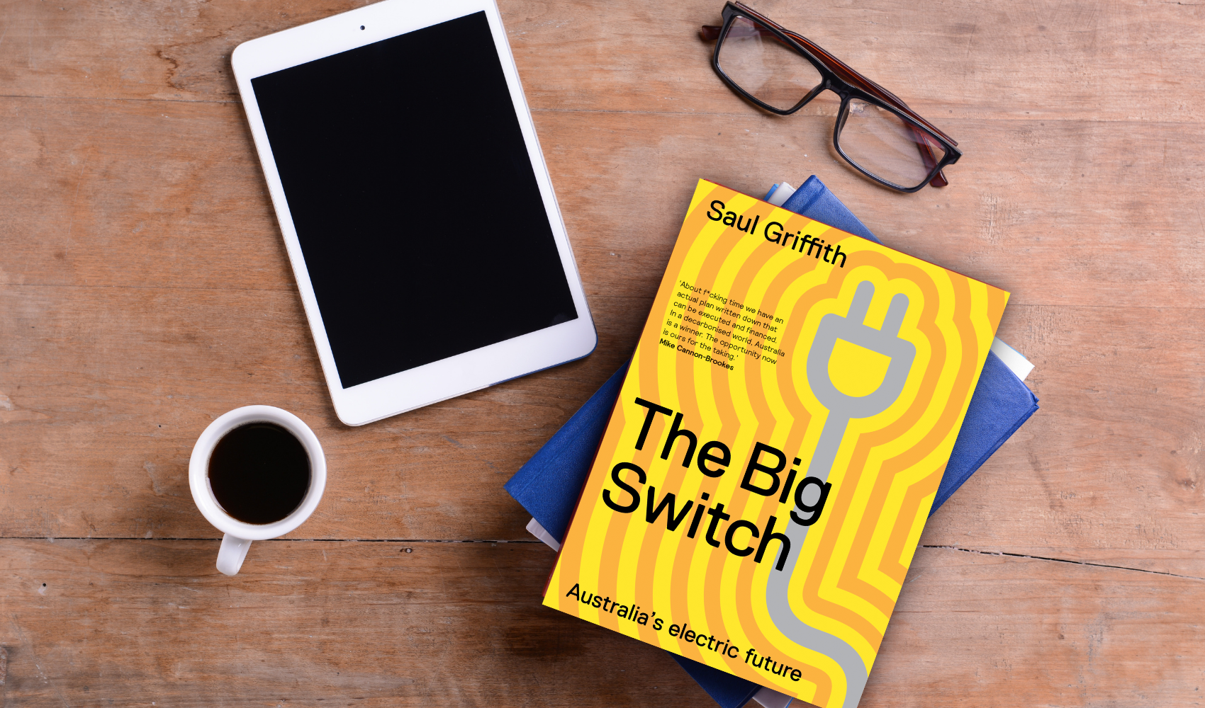 The Big Switch Book Flat Lay