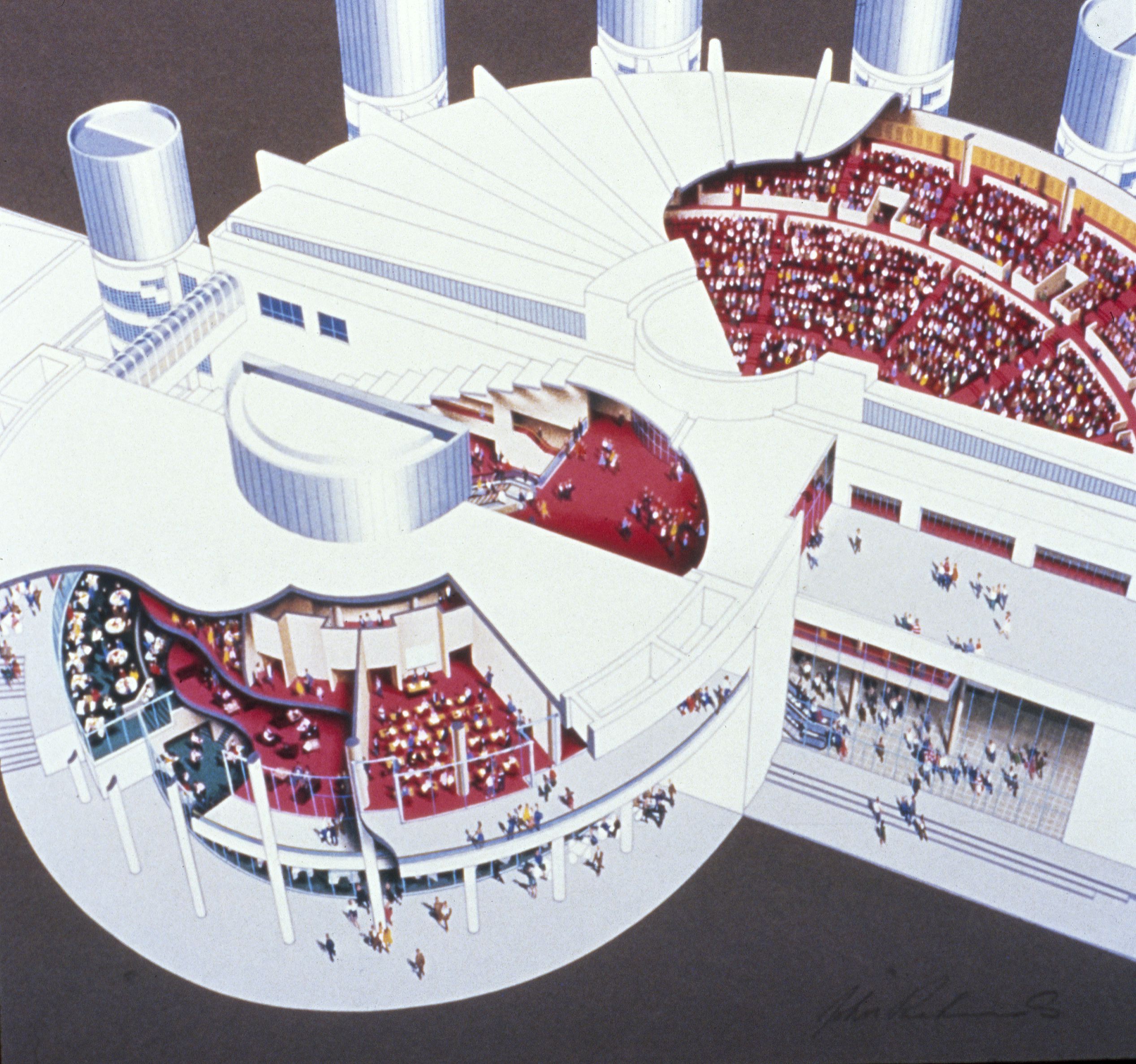 John Andrews architectural archive Image: Museum of Applied Arts and Sciences / Powerhouse collection