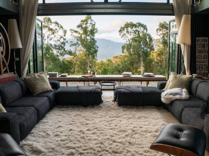 Larry Emdur’s off-grid Kangaroo Valley home