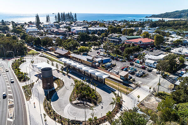 Byron Bay Bus Interchange 