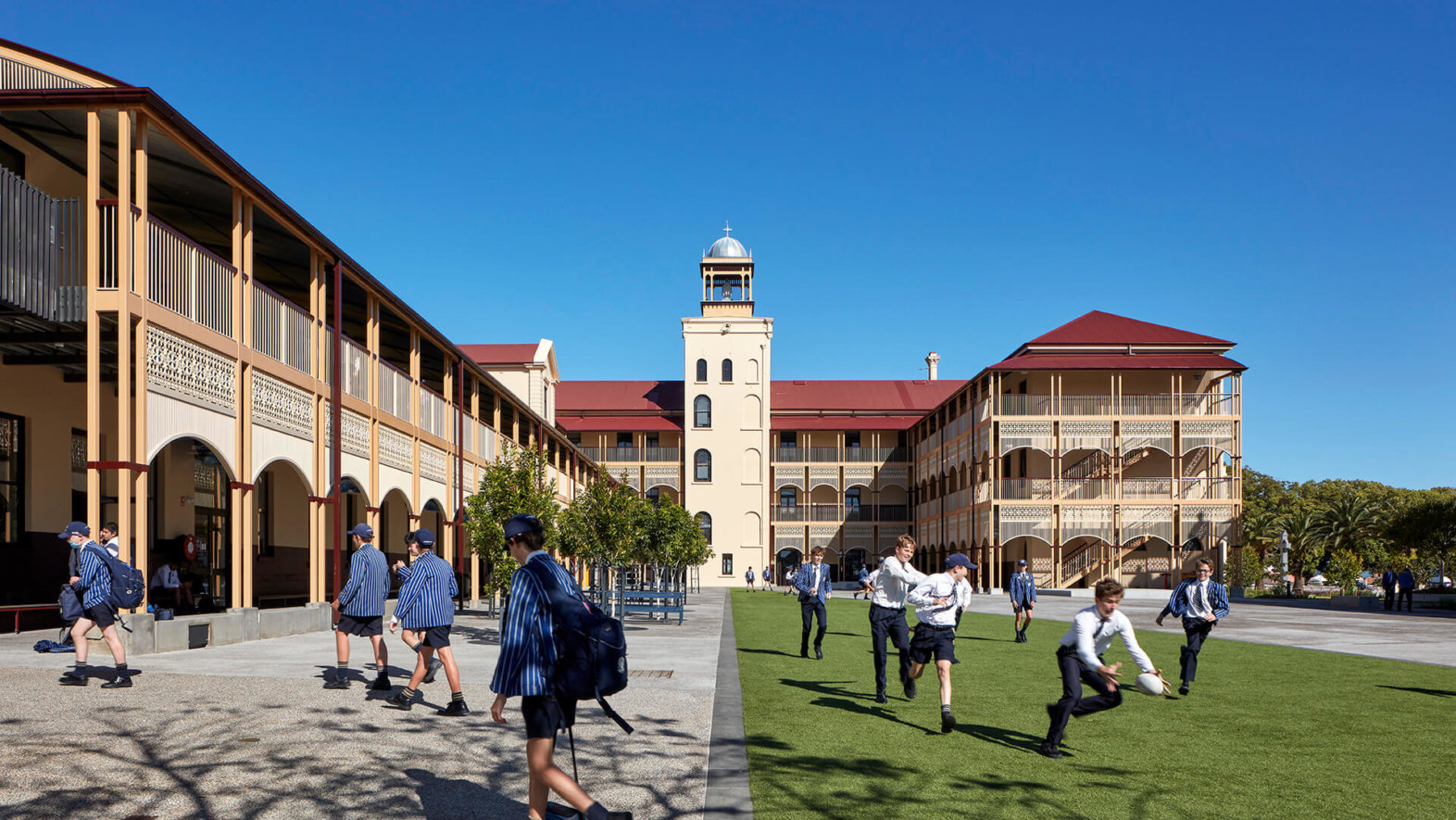 St Joseph's Nudgee College Treacy Precinct by m3architecture