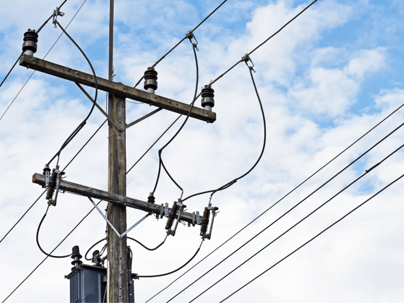 electricity power pole