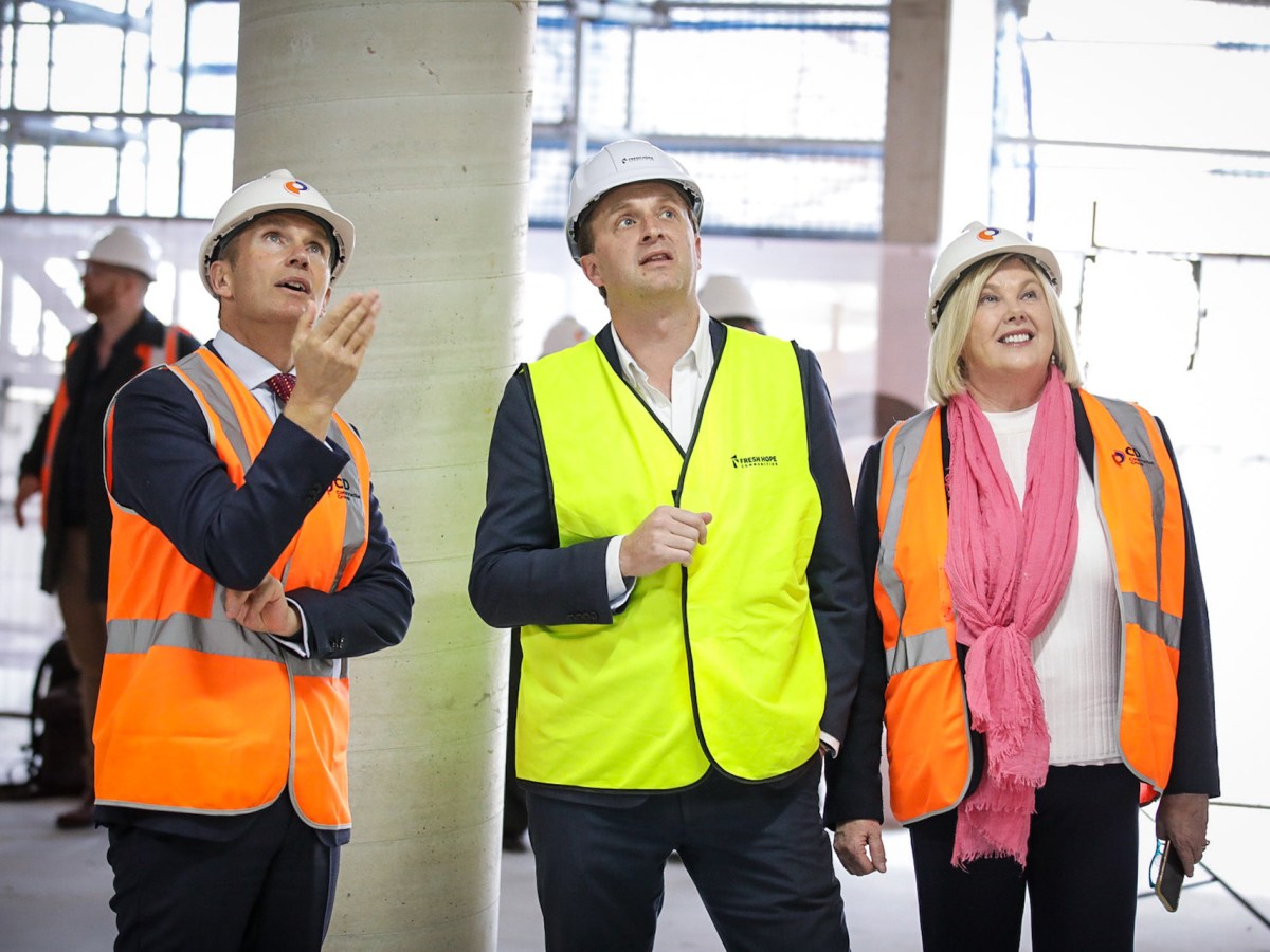 One Nightingale apartment block in Marrickville nears completion – potentially ‘tens of thousands to go’ says Rob Stokes