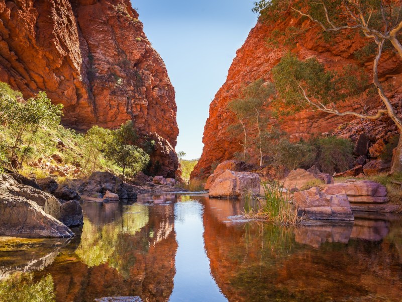 Simpson Gap, 22 km west of Alice Spings, Northern Territory, Australia